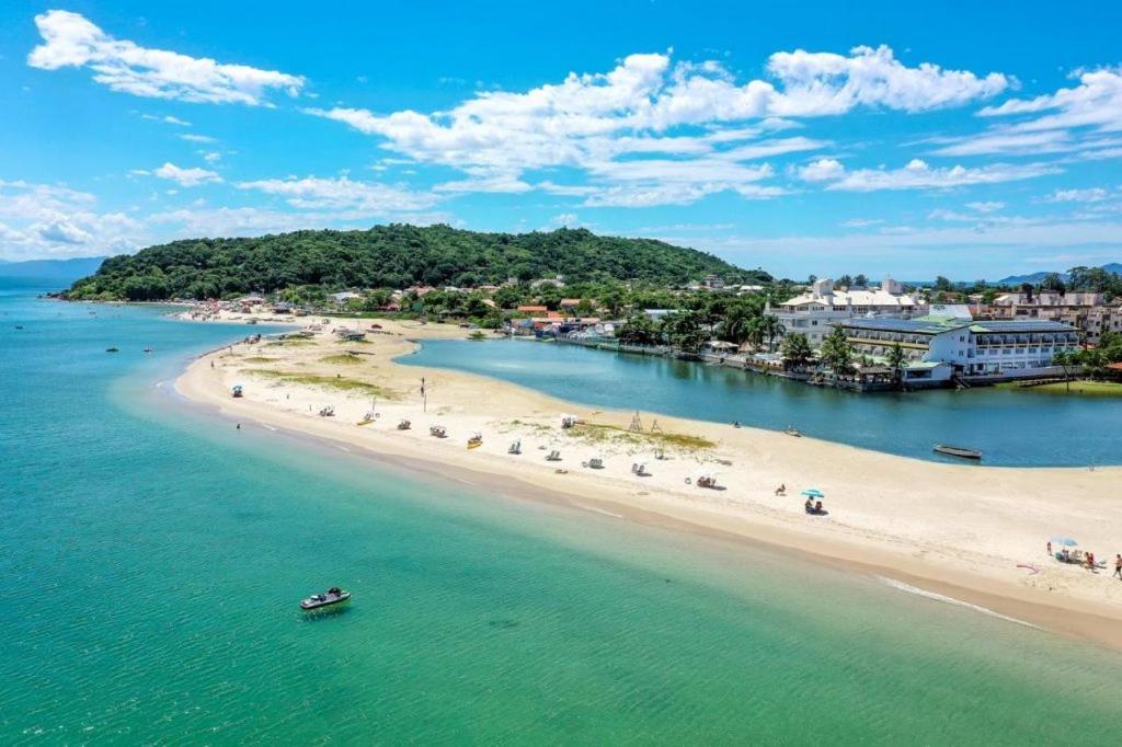 Apartamento De 3 Quartos Em Ponta Das Canas A 100M Da Praia Apartment Florianopolis Bagian luar foto